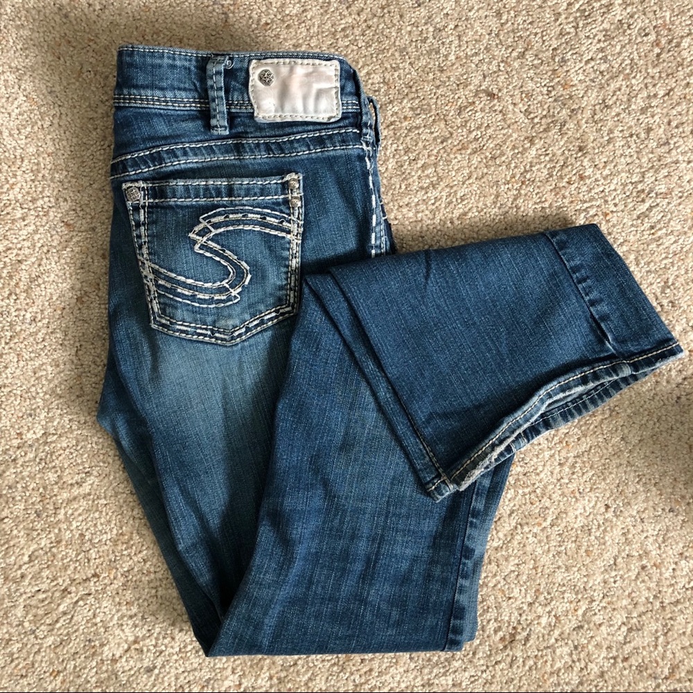 Silver woman’s jeans